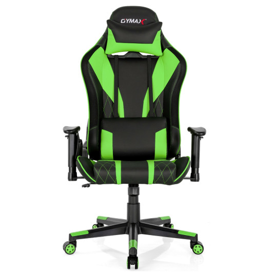 Adjustable RGB Gaming Chair with LED Lights and Ergonomic Design