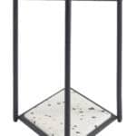 Multicolor Nesting Side Tables with Steel Legs (Set of 3) 11 Multicolor Nesting Side Tables with Steel Legs (Set of 3)
