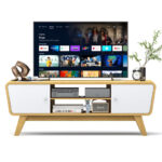 Sliding Door TV Stand with Adjustable Shelf for 55 Inch TVs 25 Sliding Door TV Stand with Adjustable Shelf for 55 Inch TVs