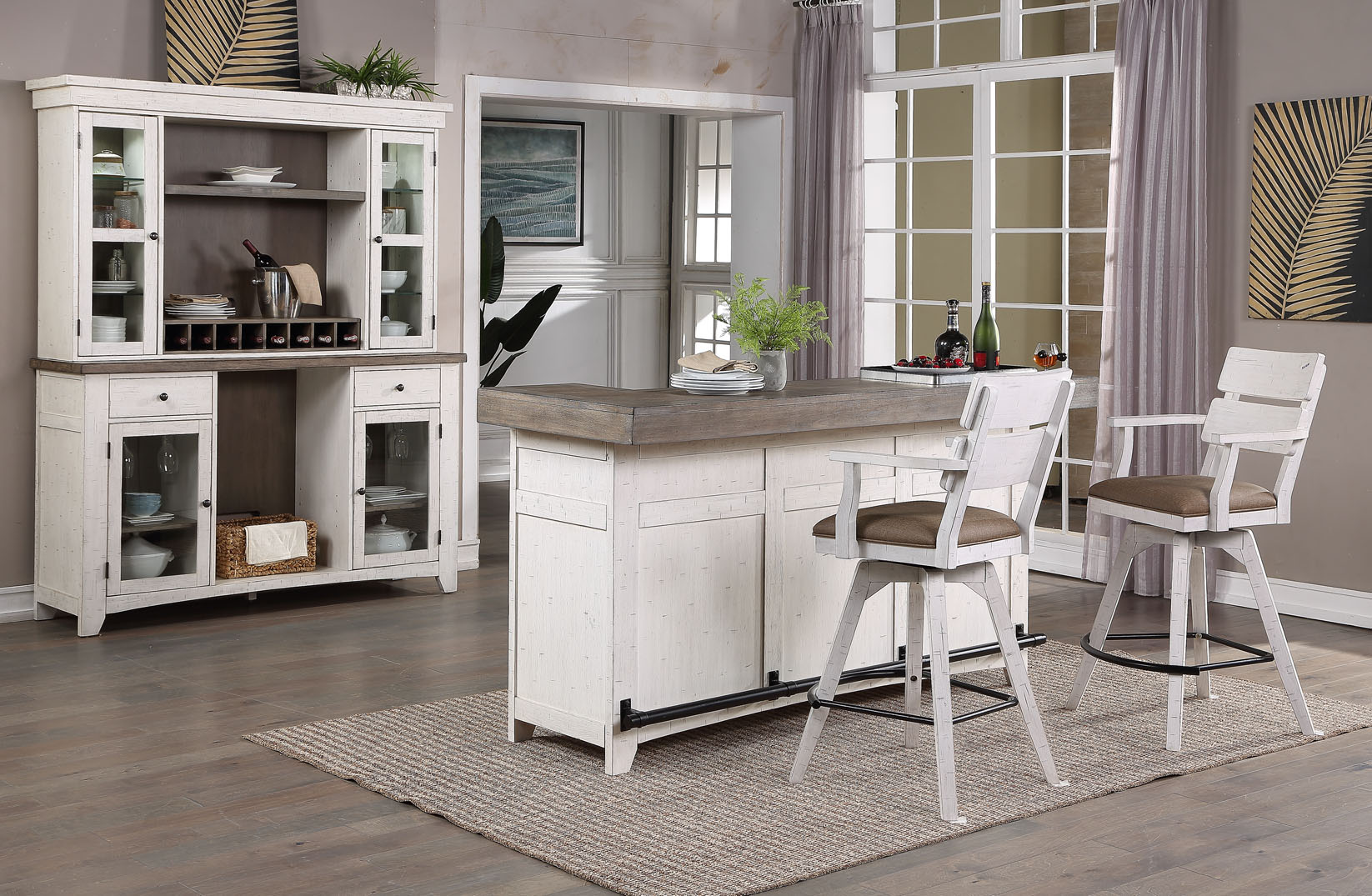 la sierra 30-inch double panel back spectator bar stool with brown vinyl seat