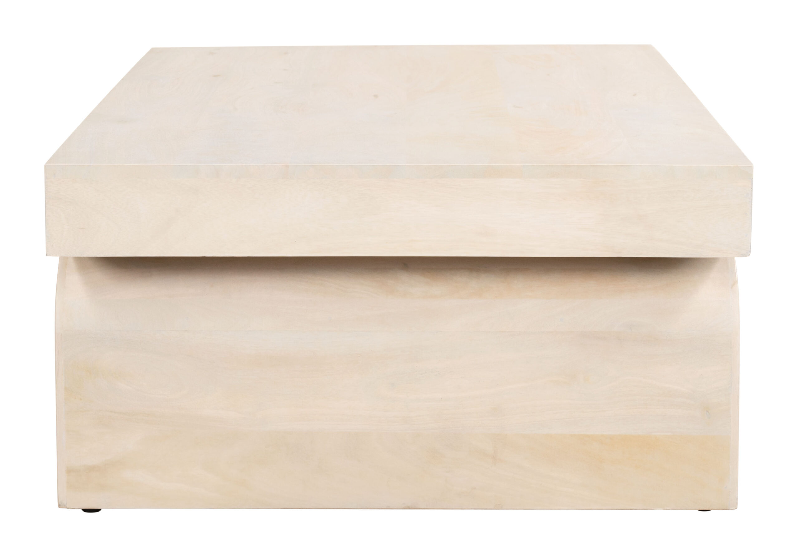 White Washed Mango Wood Coffee Table with Steel Frame 8 White Washed Mango Wood Coffee Table with Steel Frame