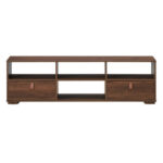 Walnut TV Stand Media Console for TVs up to 60 Inches 21 Walnut TV Stand Media Console for TVs up to 60 Inches