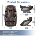 Zero Gravity Full Body Massage Chair with SL Track and Heat