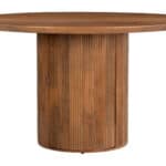 Round Mango Wood Dining Table with Hidden Storage Compartment 11 Round Mango Wood Dining Table with Hidden Storage Compartment