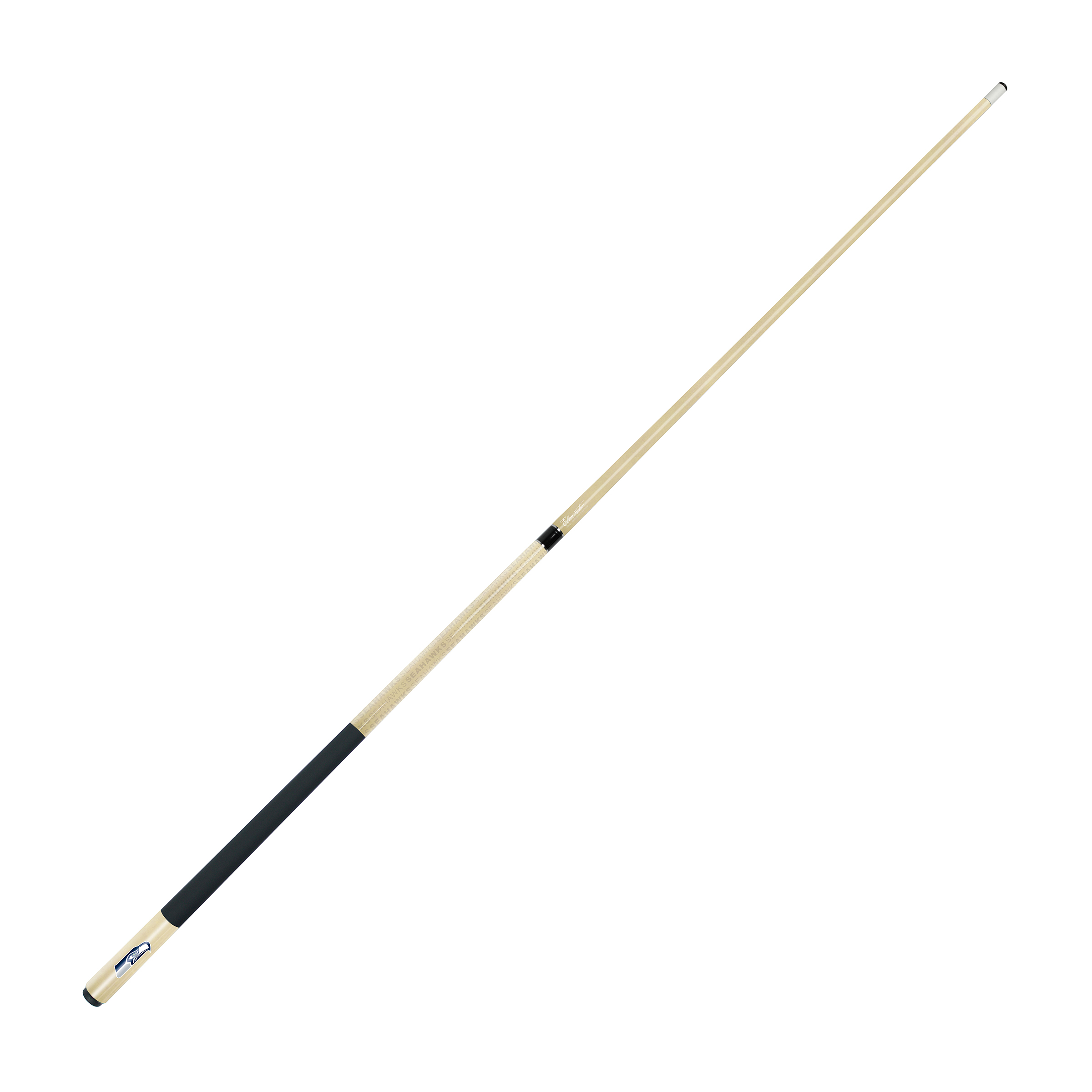 seattle seahawks officially licensed maple fiberglass billiard cue stick
