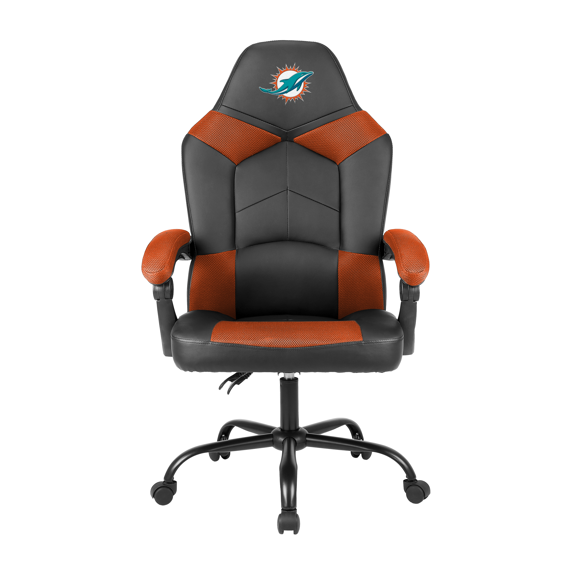 miami dolphins oversized embroidered gaming office chair