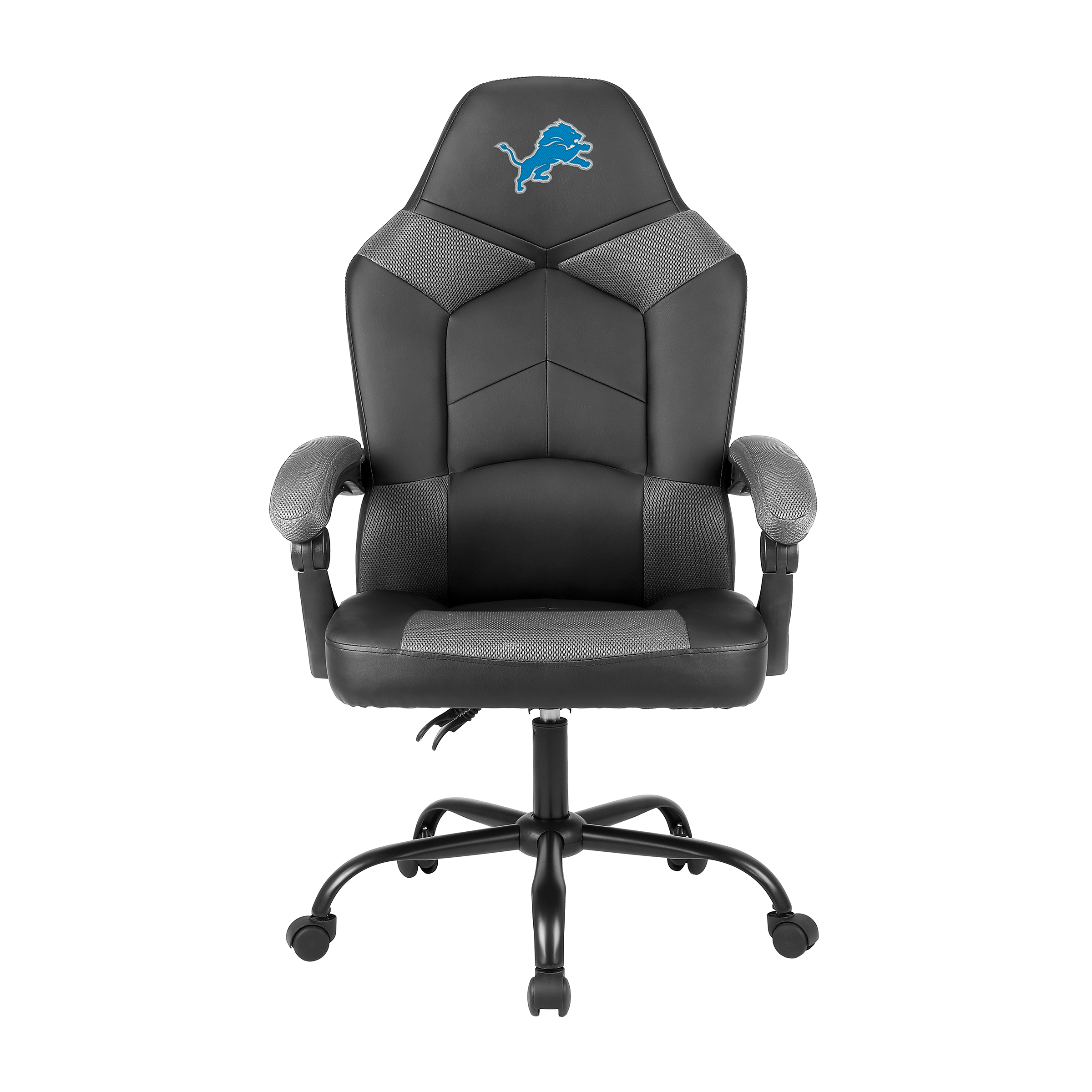detroit lions oversized embroidered gaming office chair