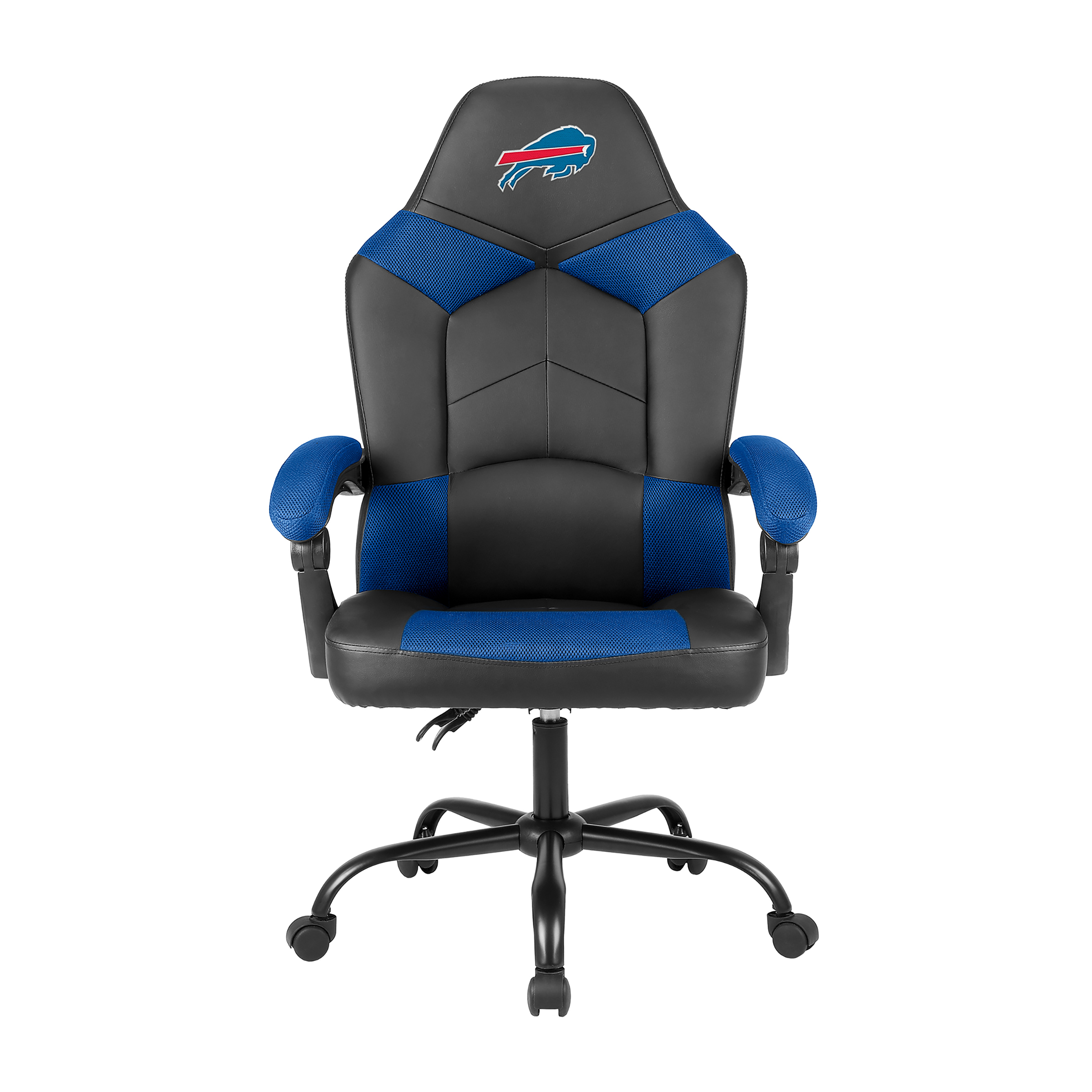 buffalo bills oversized embroidered gaming office chair with pouch