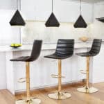 Geometric Black Pendant Light with Adjustable Cord 6 Geometric Black Pendant Light with Adjustable Cord