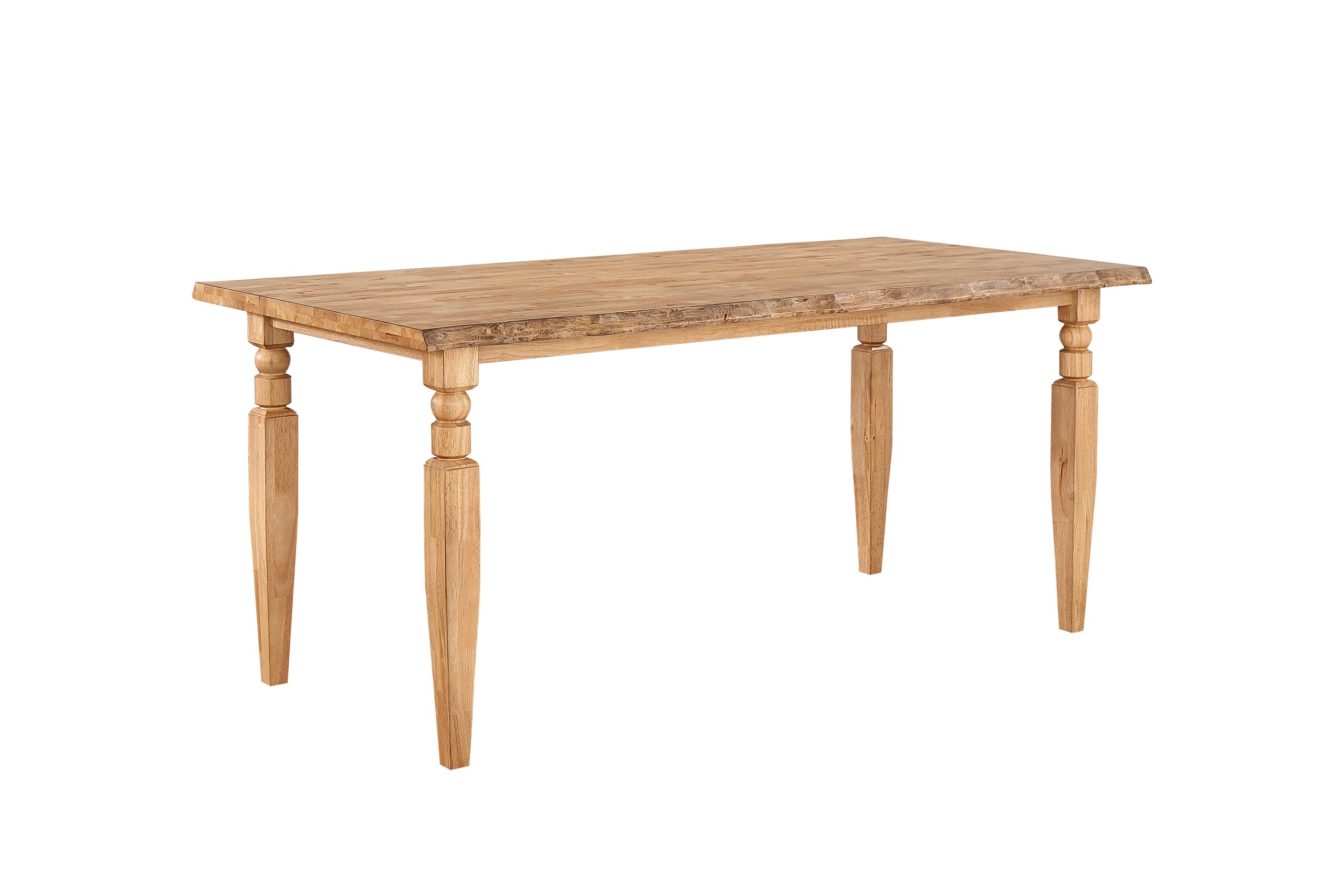 logans edge counter height dining table with live edge