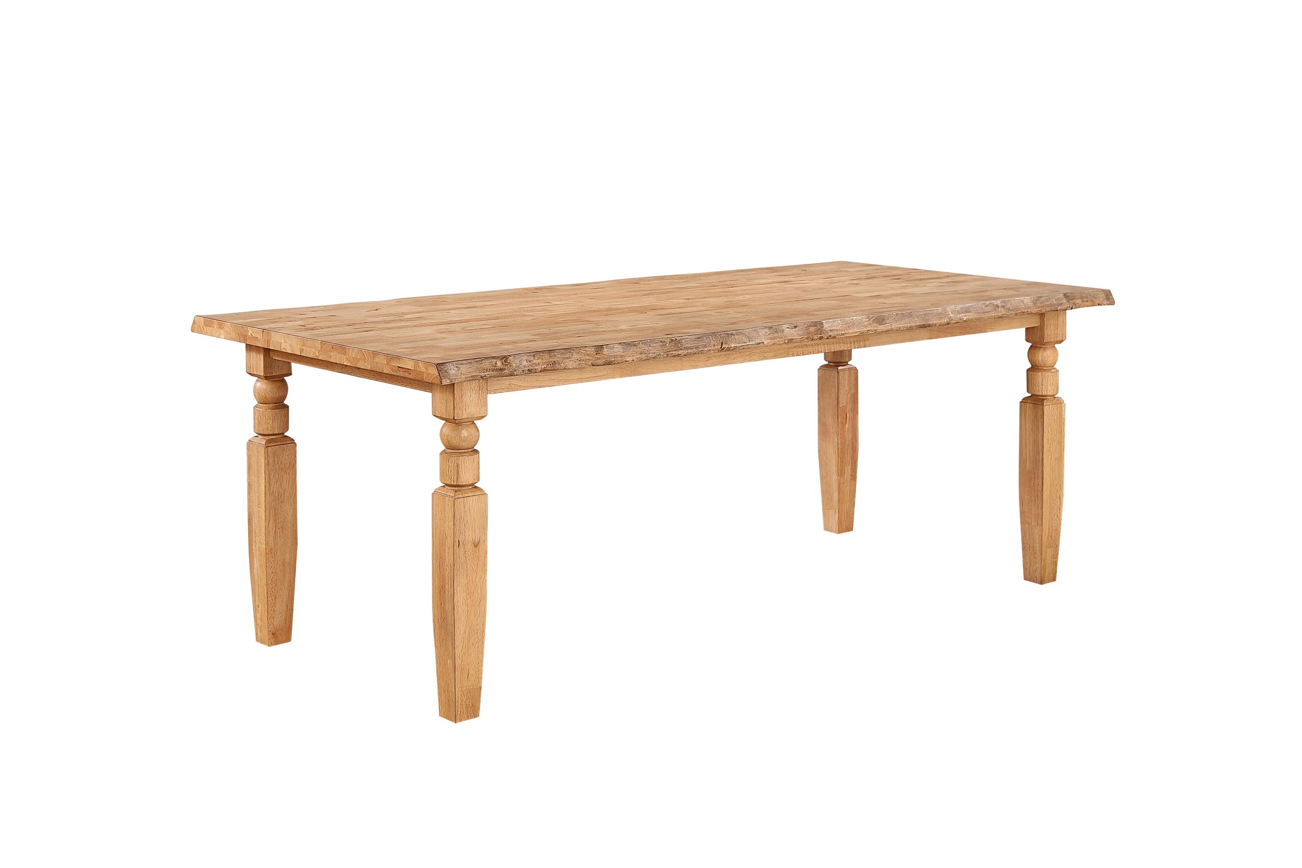 logans edge leg dining table with live edge
