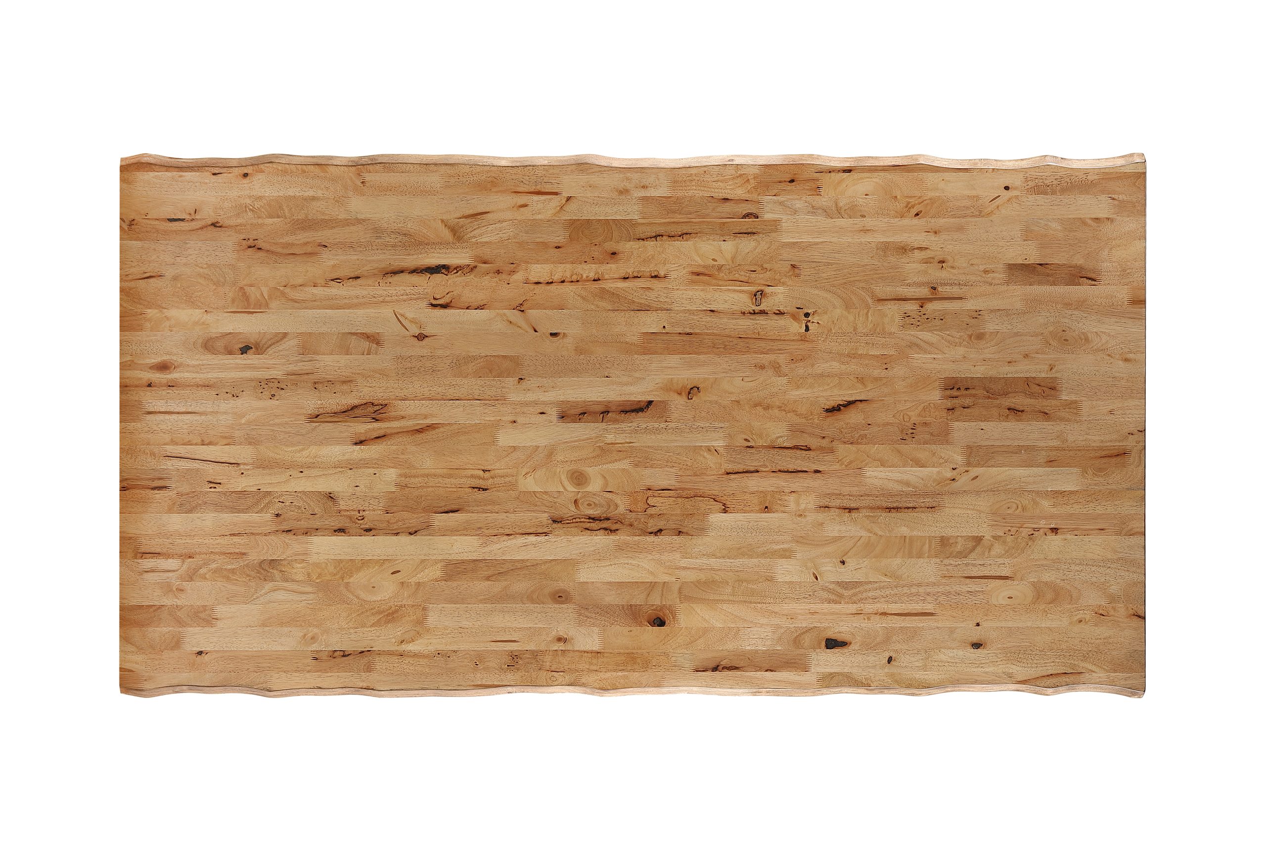 logans edge trestle dining table with live edge