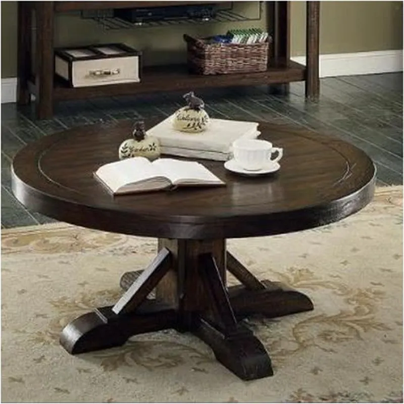 gettysburg round cocktail table