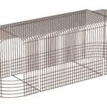 Modern Industrial Coffee Table Set with Steel Wire Frame (Set of 3) 10 Modern Industrial Coffee Table Set with Steel Wire Frame (Set of 3)