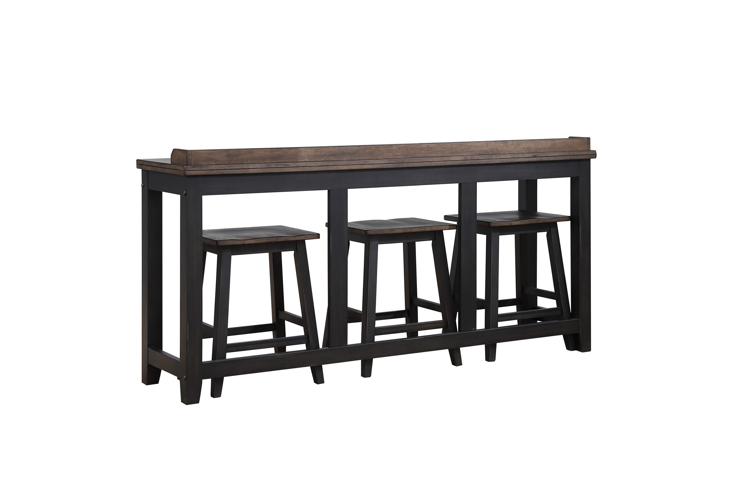 ashford 24-inch saddle stool with wood seat (pack of 2)