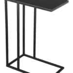 Minimalist Black Steel Frame Side Table with Rectangular Top 10 Minimalist Black Steel Frame Side Table with Rectangular Top