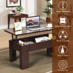 Lift Top Coffee Table with Hidden Storage and Adjustable Height 20 Lift Top Coffee Table with Hidden Storage and Adjustable Height