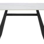 Sintered Stone Dining Table with Steel Base, Rectangular 9 Sintered Stone Dining Table with Steel Base, Rectangular