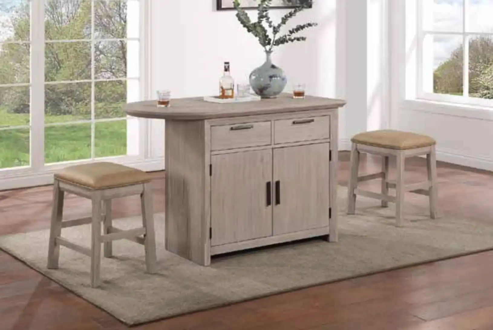 sand barrens kitchen island