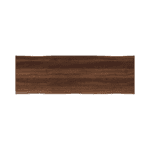 Light Walnut Acacia Wood Bench with Metal Legs Rustic Style