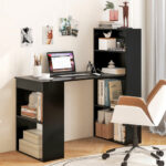 Compact Computer Desk with Shelves and Storage for Home Office 22 Compact Computer Desk with Shelves and Storage for Home Office