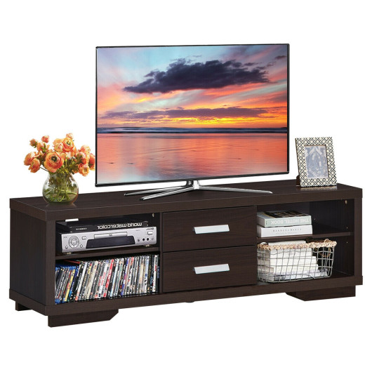 Modern TV Stand with Drawers and Adjustable Shelves for Living Rooms 7 Modern TV Stand with Drawers and Adjustable Shelves for Living Rooms - Image 7