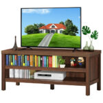 Mid-Century 3-Tier TV Stand with Storage for 45 Inch TVs 21 Mid-Century 3-Tier TV Stand with Storage for 45 Inch TVs