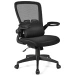 Ergonomic Mesh Office Chair with Lumbar Support and Flip Arms