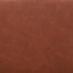 Vintage Brown Faux Leather Barstools with Steel Frame (Set of 2)