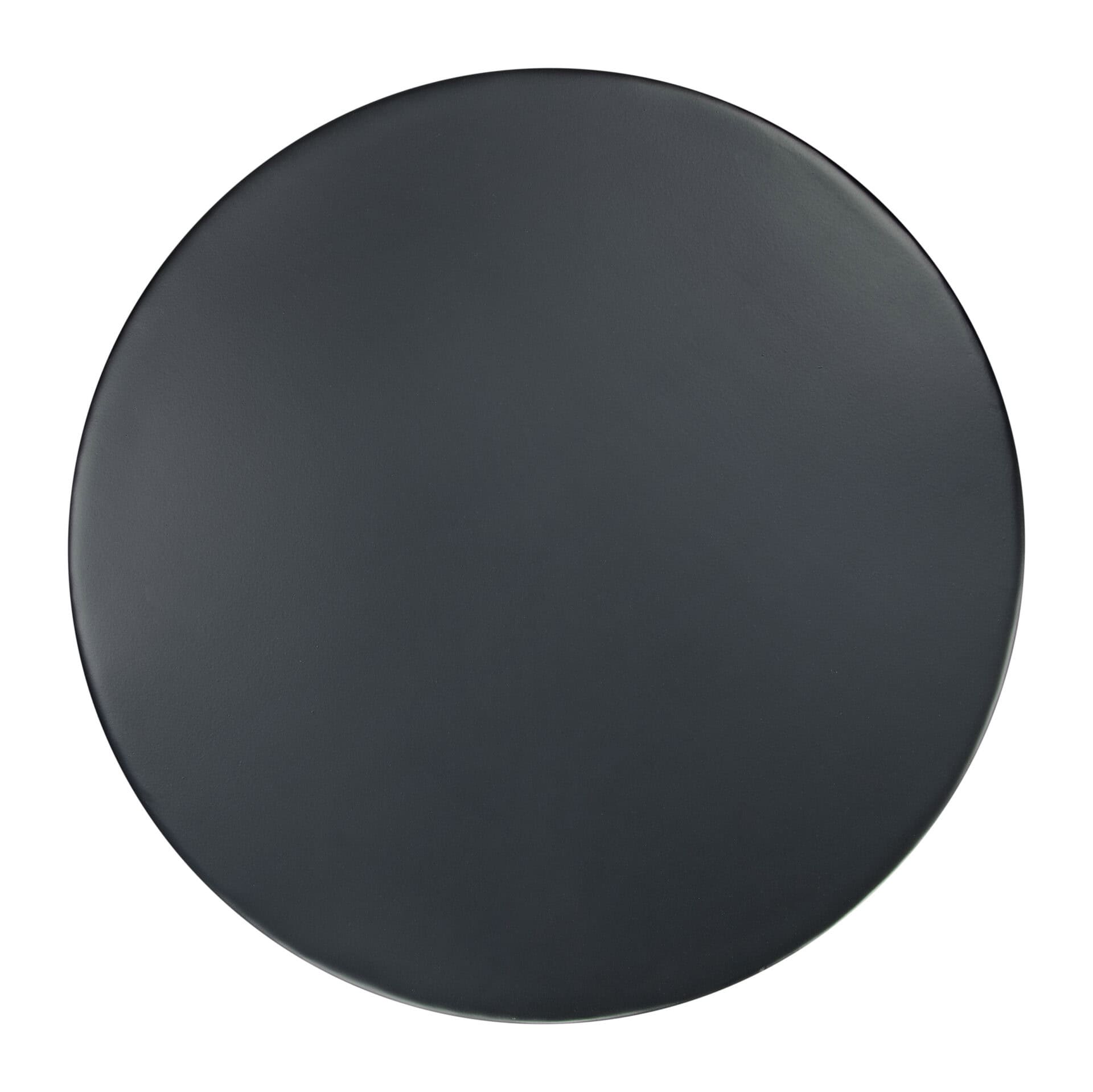 Minimalist Black Steel Round Side Table with Scratch-Resistant Feet 6 Minimalist Black Steel Round Side Table with Scratch-Resistant Feet - Image 6
