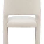 Linen-Style Upholstered Dining Chair with Armrests and Solid Wood Frame 15 Linen-Style Upholstered Dining Chair with Armrests and Solid Wood Frame