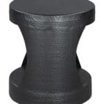 Minimalist Black Steel Round Side Table with Scratch-Resistant Feet 12 Minimalist Black Steel Round Side Table with Scratch-Resistant Feet