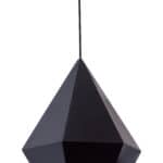 Geometric Black Pendant Light with Adjustable Cord 8 Geometric Black Pendant Light with Adjustable Cord