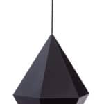 Geometric Black Pendant Light with Adjustable Cord 9 Geometric Black Pendant Light with Adjustable Cord