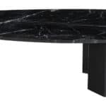 Black Marble Top Coffee Table with Minimalist Design and Durability 10 Black Marble Top Coffee Table with Minimalist Design and Durability