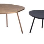 Modern Brass & Black Coffee Table Set (2-Piece) 16 Modern Brass & Black Coffee Table Set (2-Piece)