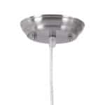 Natural Paper Rope Ceiling Lamp with Adjustable Cord - Brown