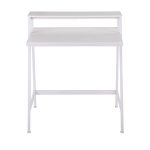 2-Tier White Contemporary Office Desk 12 2-Tier White Contemporary Office Desk
