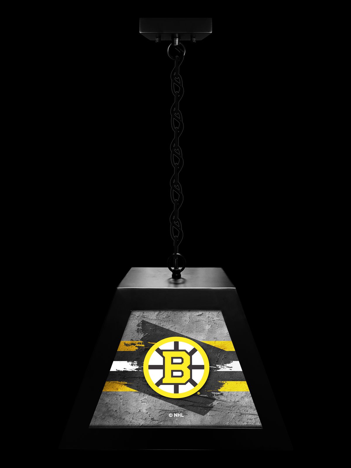 Boston Bruins Pendant Box Light 3 Boston Bruins Pendant Box Light - Image 3