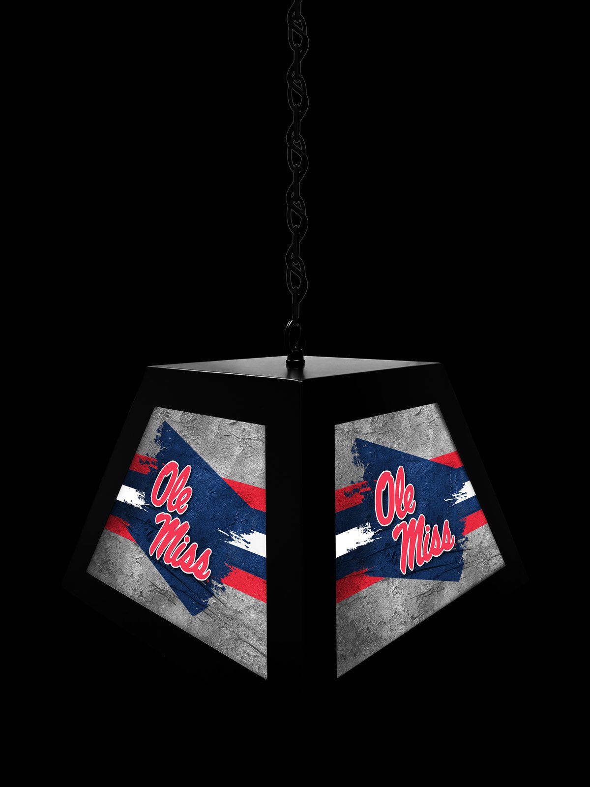 University of Mississippi Pendant Box Light 4 University of Mississippi Pendant Box Light - Image 4