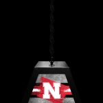 University of Nebraska Pendant Box Light 7 University of Nebraska Pendant Box Light