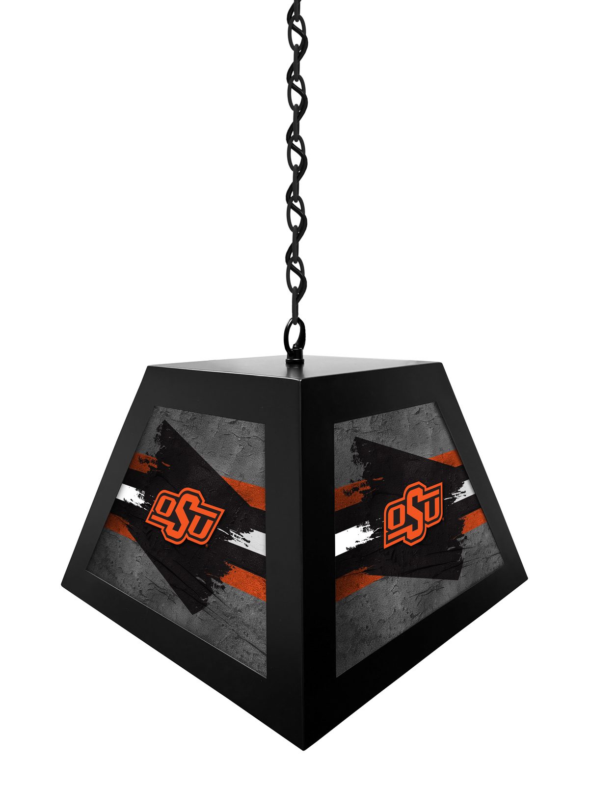 Oklahoma State University Pendant Box Light 2 Oklahoma State University Pendant Box Light - Image 2