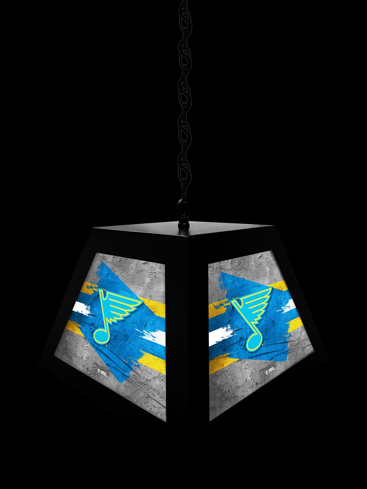 St Louis Blues Pendant Box Light 4 St Louis Blues Pendant Box Light - Image 4
