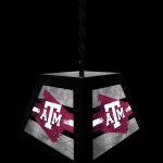 Texas A&M Pendant Box Light