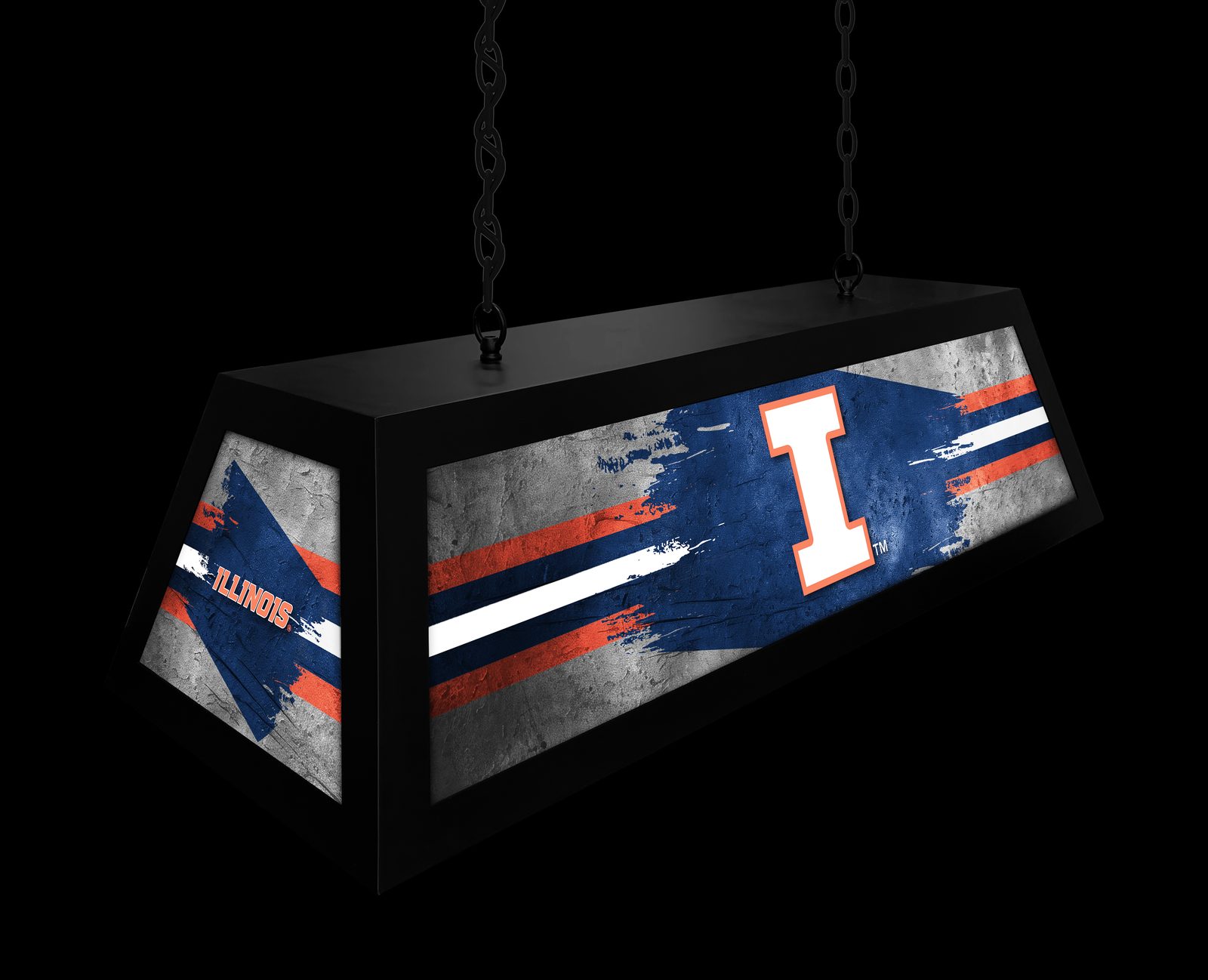 University of Illinois Long Box Billiard Light 5 University of Illinois Long Box Billiard Light - Image 5