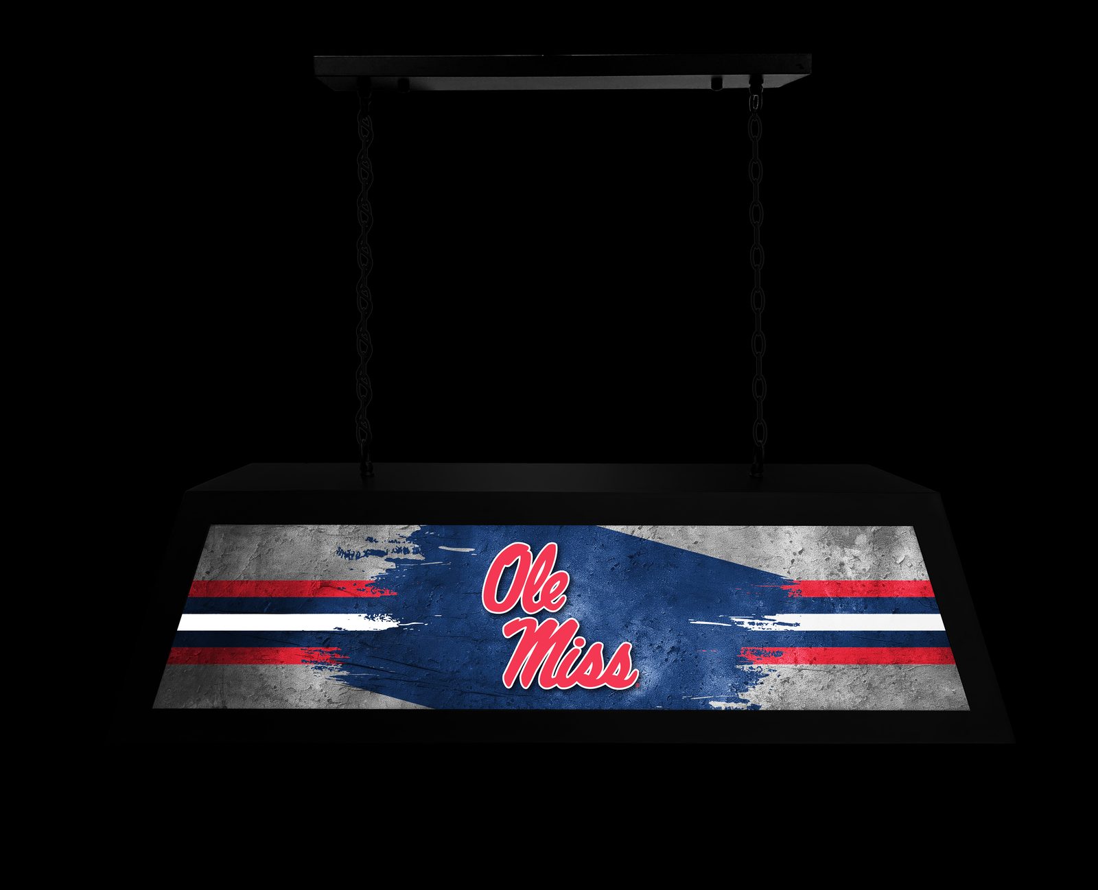 University of Mississippi Long Box Billiard Light 4 University of Mississippi Long Box Billiard Light - Image 4