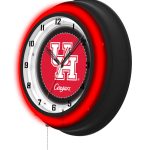 University of Houston 19-Inch Neon Logo Clock in Black 7 University of Houston 19-Inch Neon Logo Clock in Black