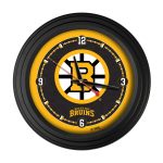 Boston Bruins 15-Inch Wall Clock in Black 3 Boston Bruins 15-Inch Wall Clock in Black