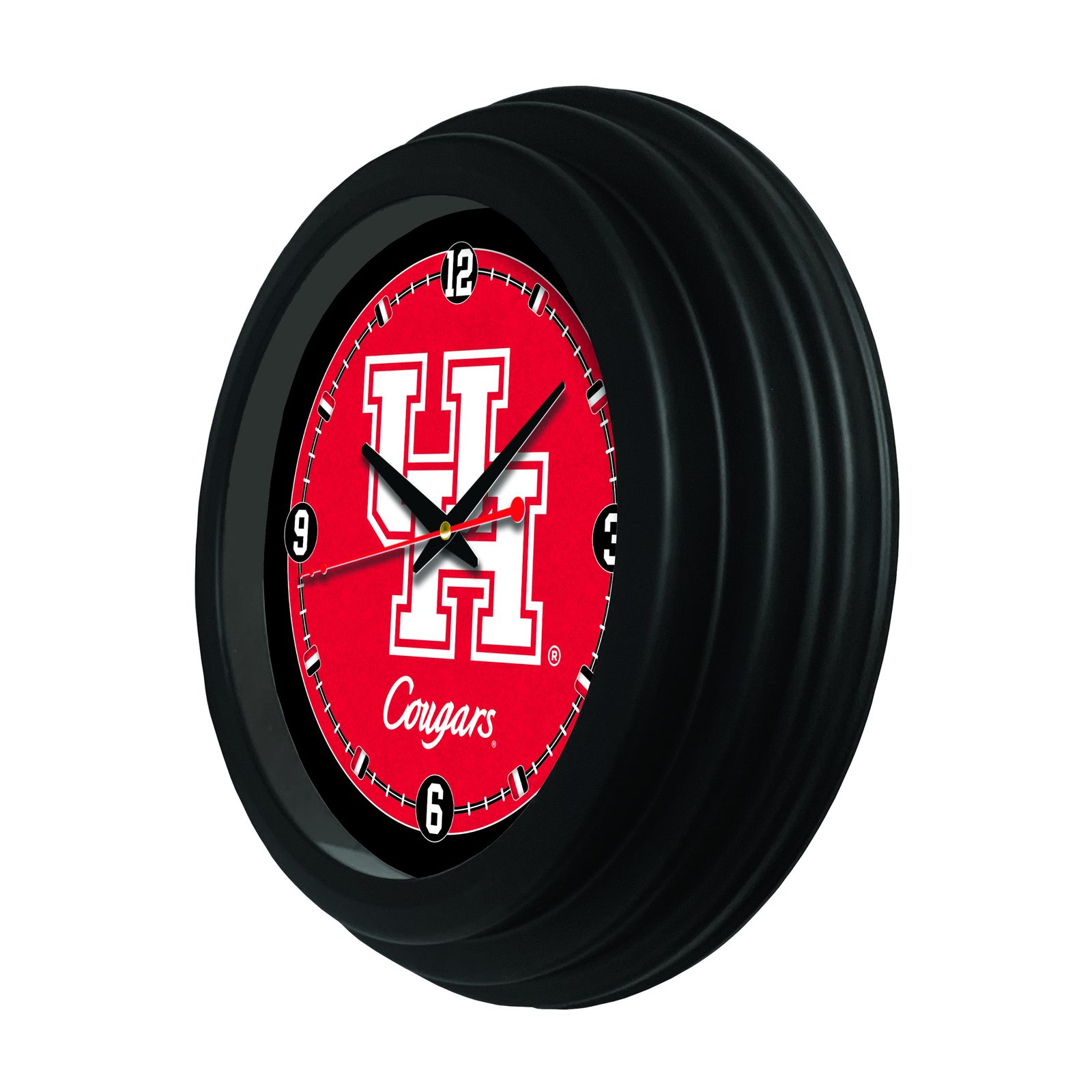 University of Houston 15-Inch Wall Clock in Black 2 University of Houston 15-Inch Wall Clock in Black - Image 2