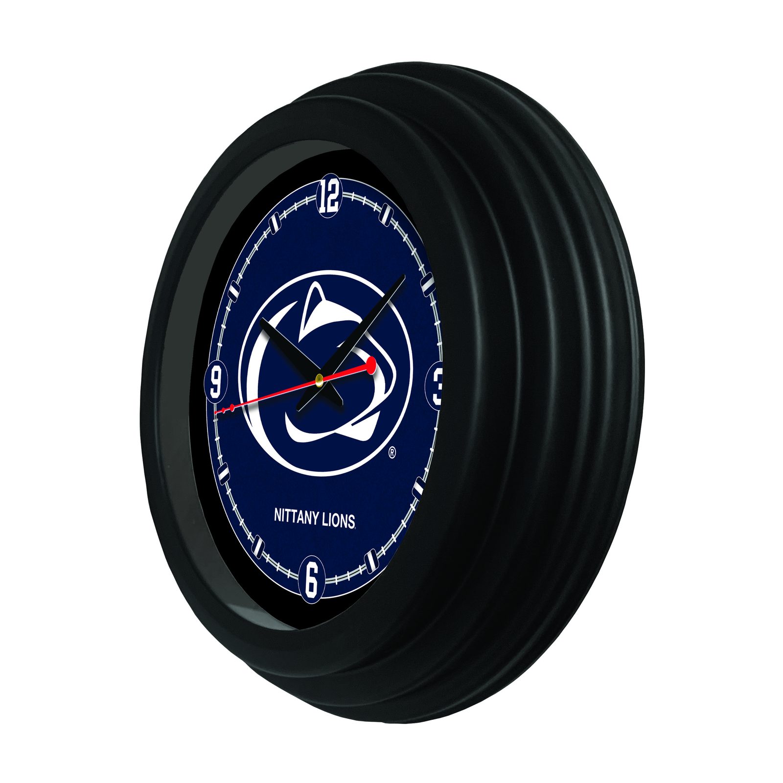 Pennsylvania State University 15-Inch Wall Clock in Black 2 Pennsylvania State University 15-Inch Wall Clock in Black - Image 2